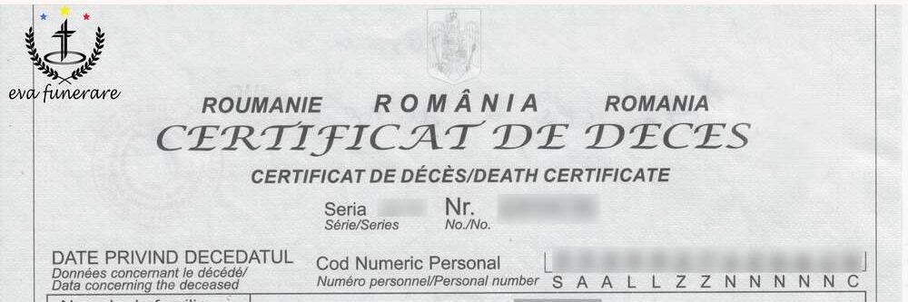Certificat Deces Evafunerare