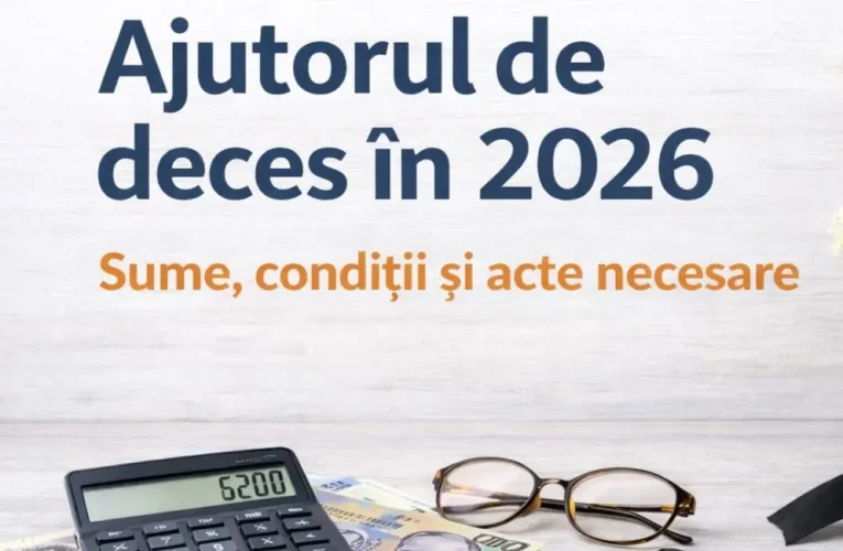 Ajutorul de deces 2026 – conditii, sume si acte necesare